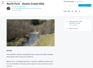 North Fork - Asotin Creek Hike @ Swallows Park | Clarkston | Washington | United States